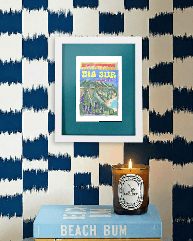 Big Sur Matchbook Art Print - Furbish Studio