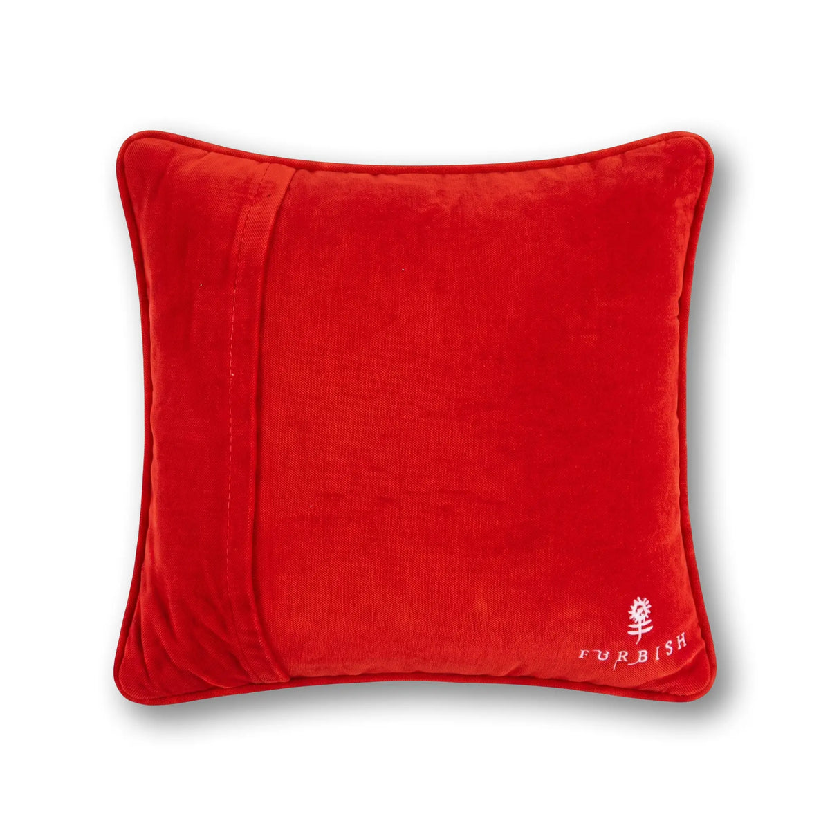 Boo Needlepoint Pillow - Furbish Studio