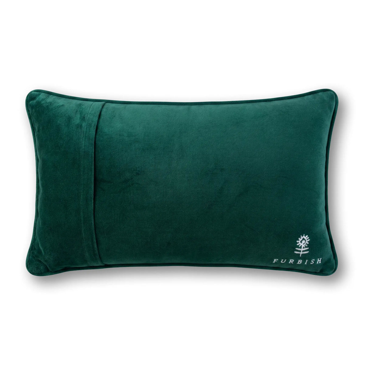 Caviar and Cash Needlepoint Pillow - Furbish Studio