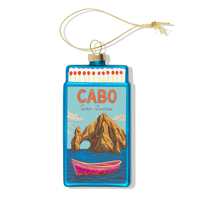 Cabo Matchbook Ornament - Furbish Studio