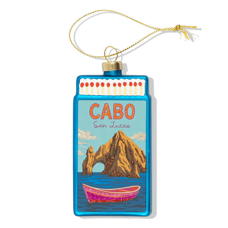 Cabo Matchbook Ornament - Furbish Studio