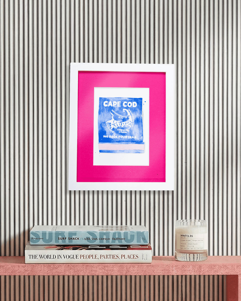 Cape Cod Matchbook Watercolor Print - Furbish Studio