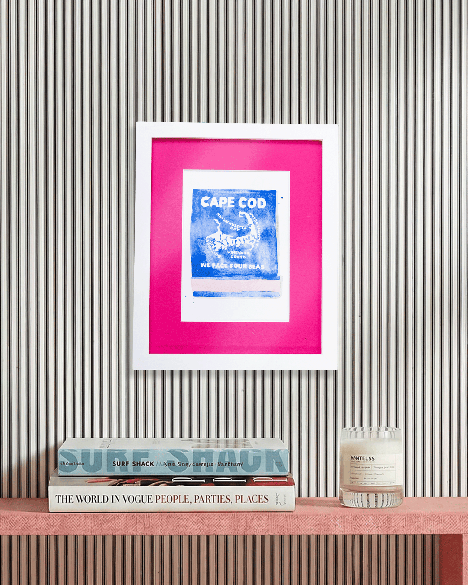 Cape Cod Matchbook Watercolor Print - Furbish Studio