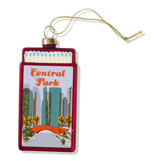 Matchbook Ornament - Central Park - Furbish Studio