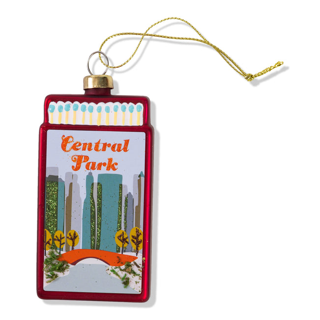Matchbook Ornament - Central Park - Furbish Studio