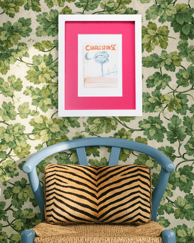 Charleston Matchbook Art Print - Furbish Studio