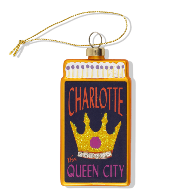 Matchbook Ornament - Charlotte - Furbish Studio