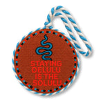 Needlepoint Ornament - Delulu - Furbish Studio