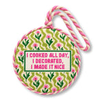 Needlepoint Ornament - Made it Nice - Furbish Studio