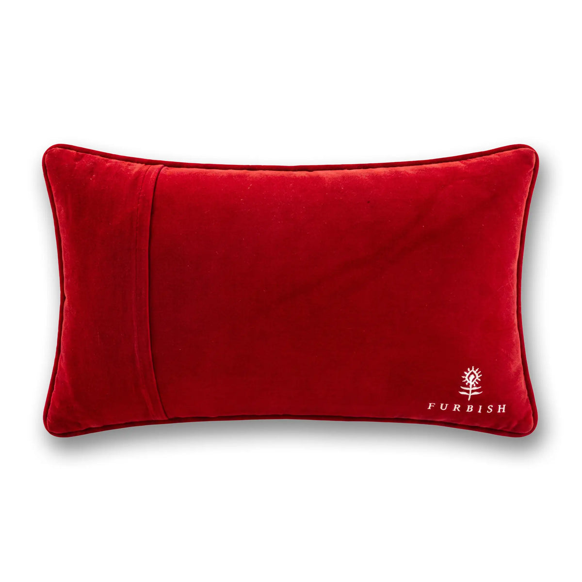 Check it Twice Needlepoint Pillow - Furbish Studio