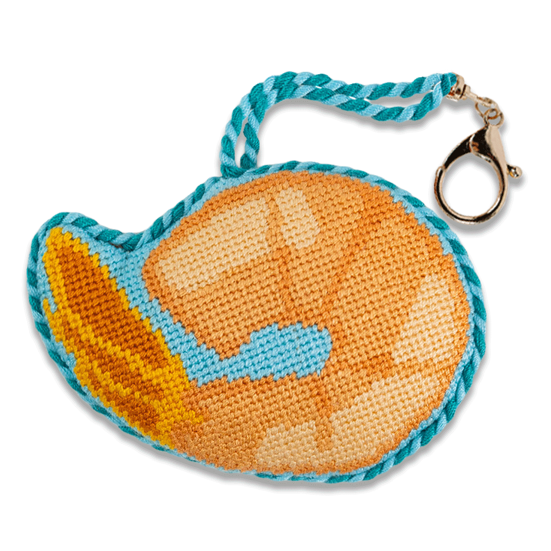 Cocktail Shrimp Bag Charm - Furbish Studio