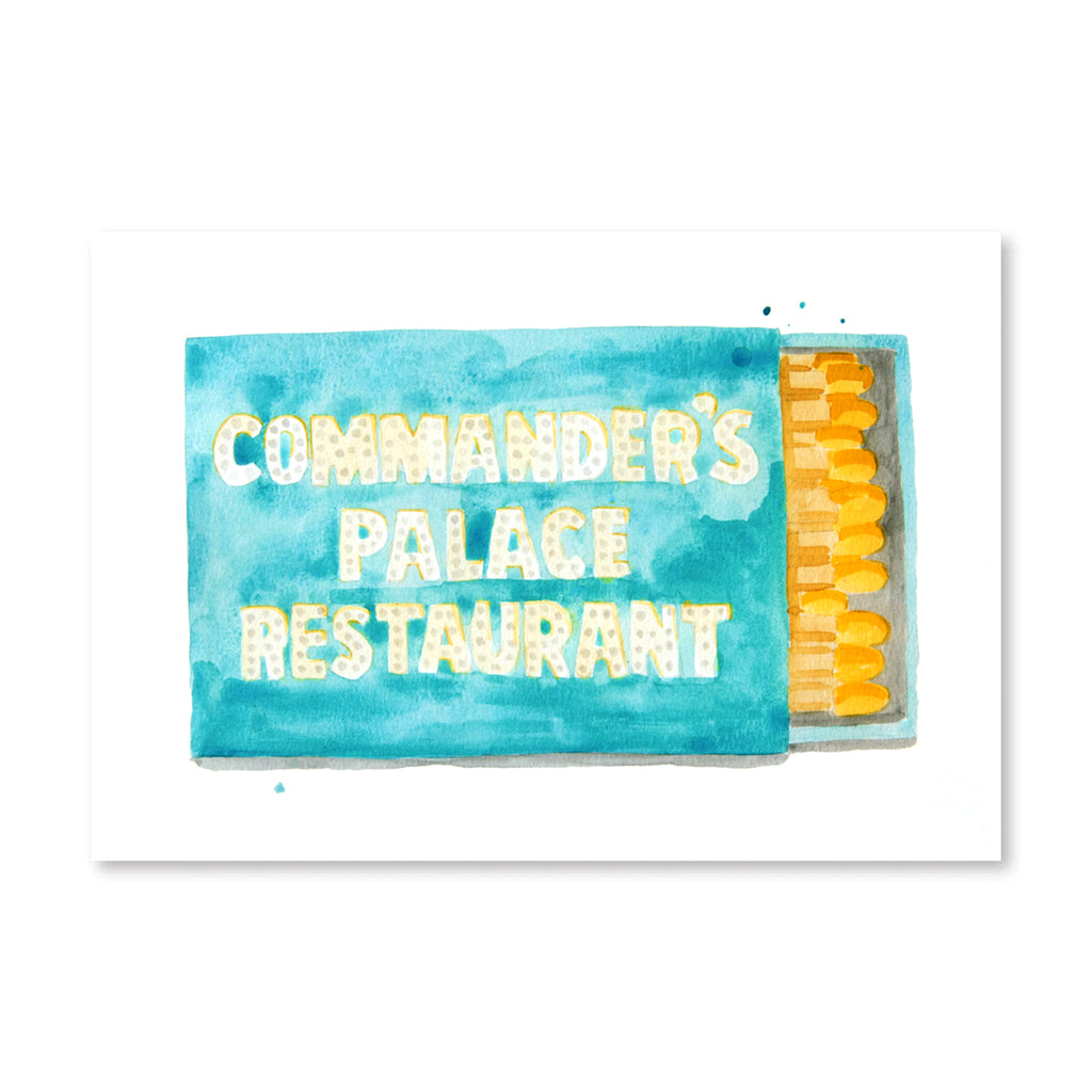 Commander's Palace Matchbook - Furbish Studio