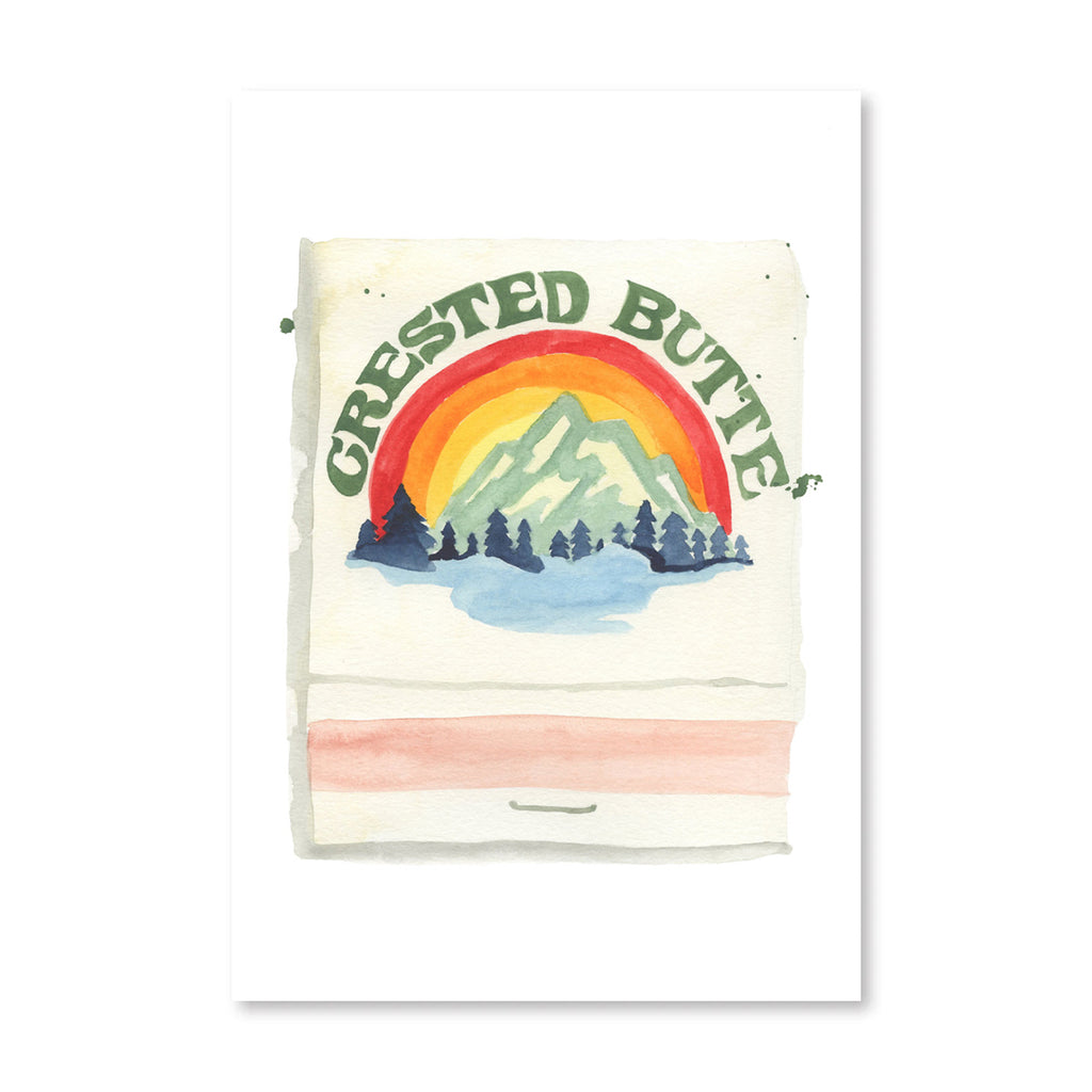 Crested Butte Matchbook - Furbish Studio