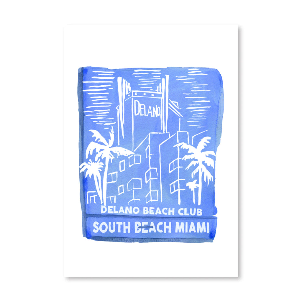Delano South Beach Matchbook - Furbish Studio