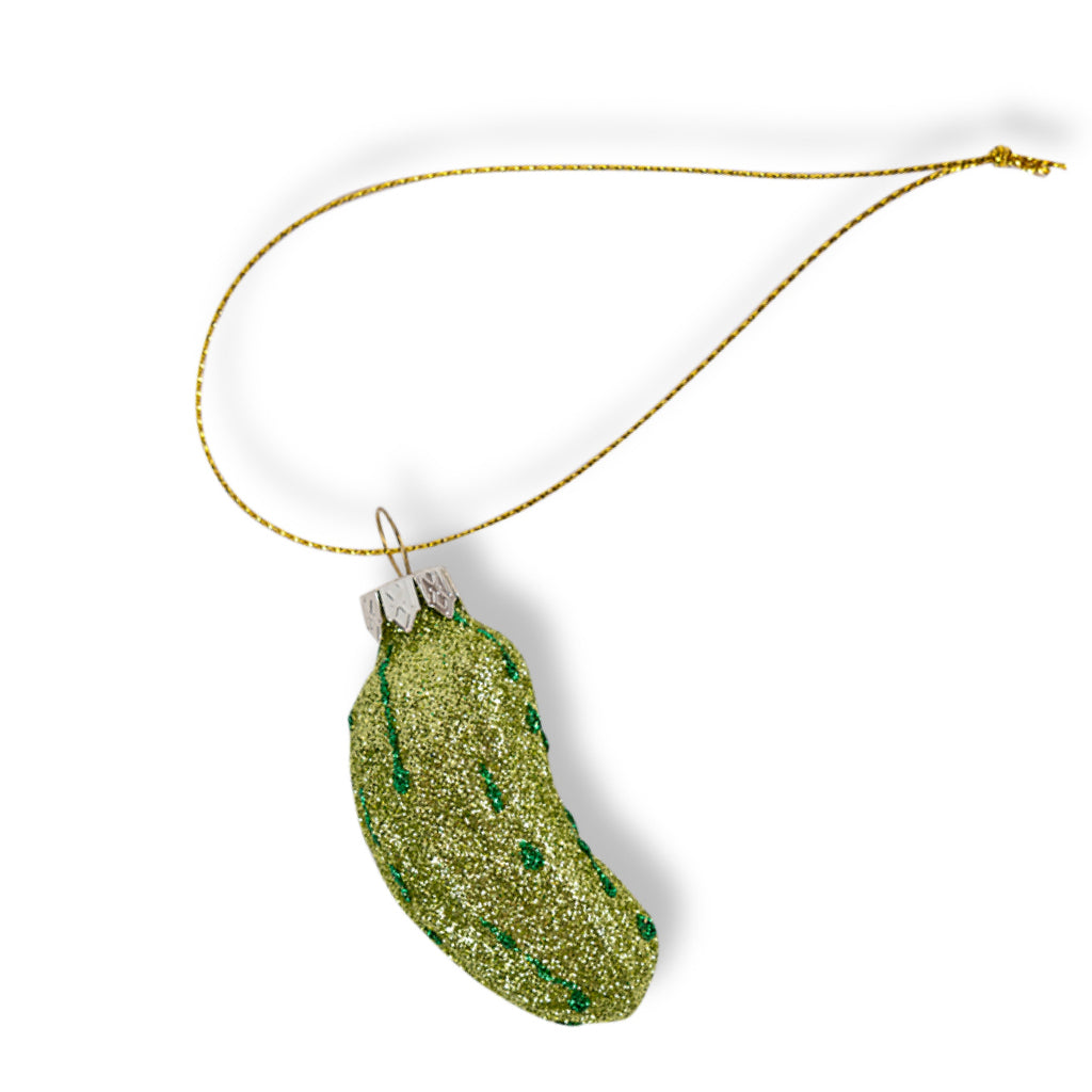 Disco Gherkin Ornament - Furbish Studio