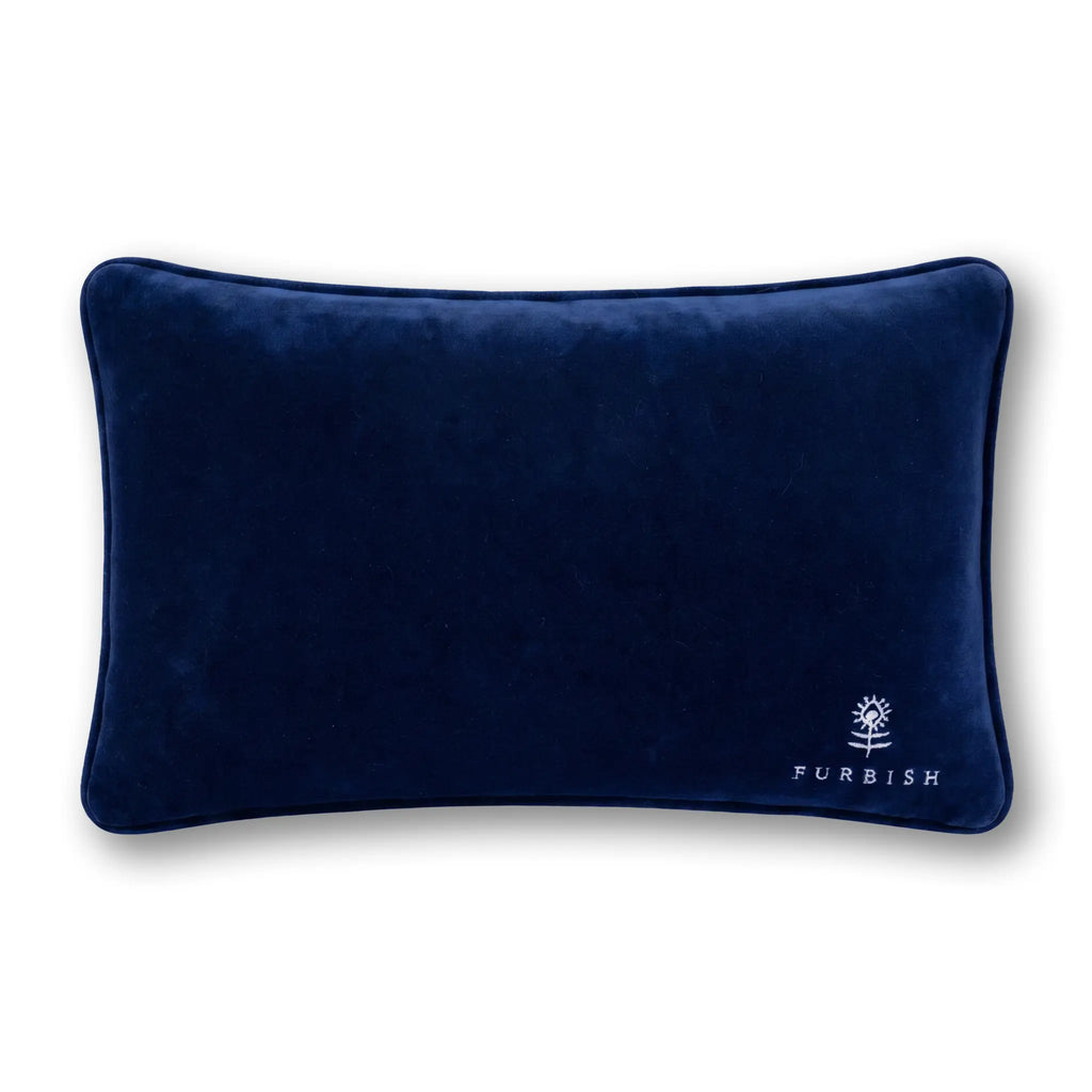 Father Figure Needlepoint Pillow | Furbish Studio