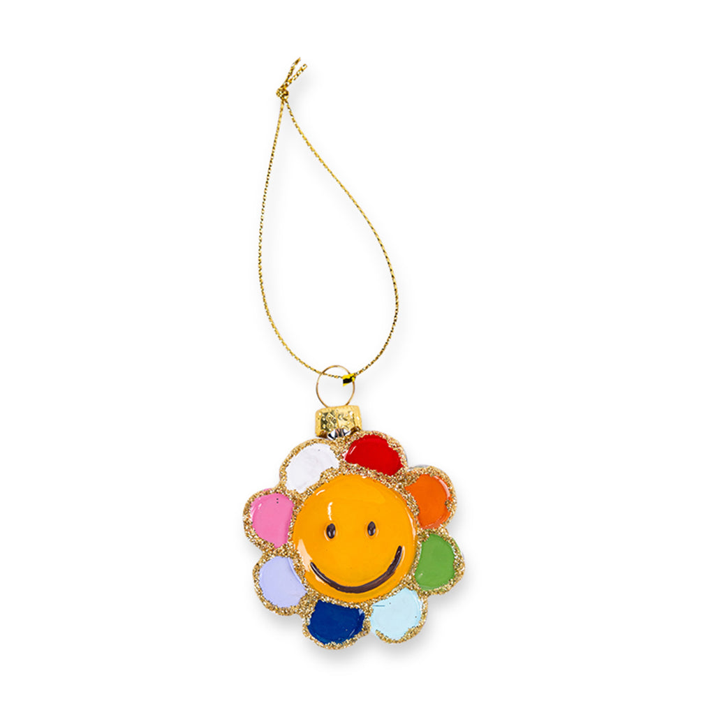 Happy Flower Ornament - Furbish Studio