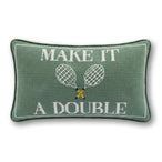 Make It A Double Needlepoint Pillow - Furbish Studio