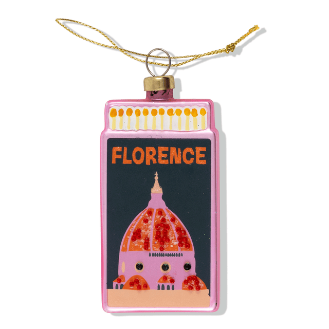 Matchbook Ornament - Florence - Furbish Studio