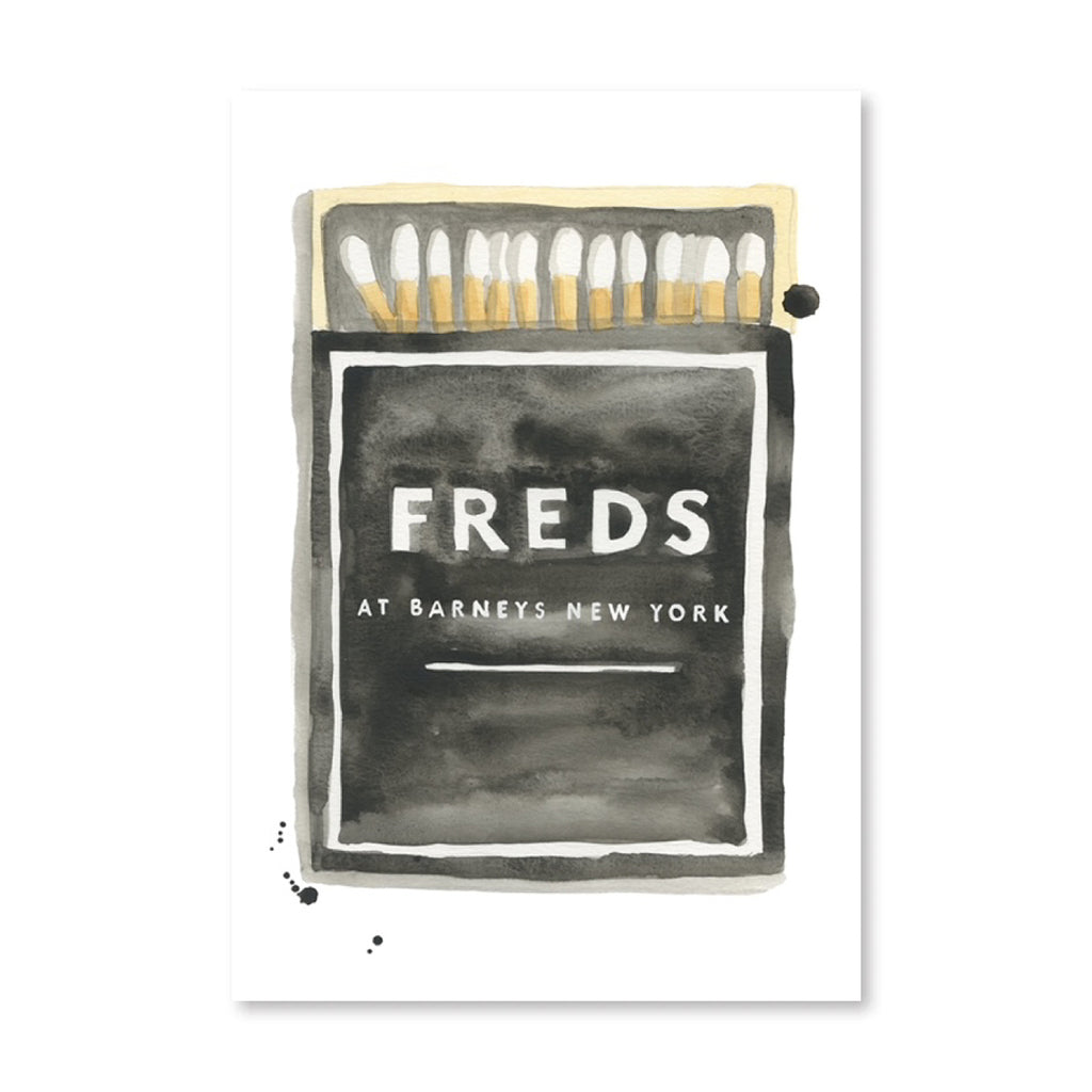 Freds at Barneys NY Matchbook - Furbish Studio