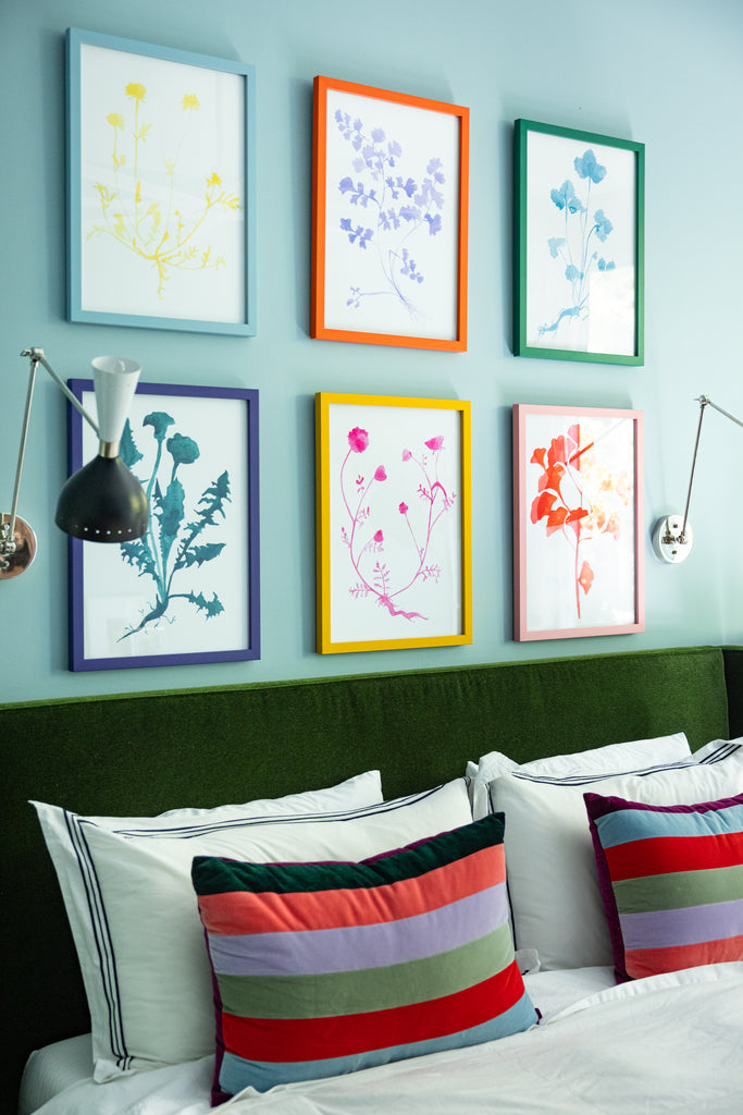 Botanical Print - Blue - Furbish Studio