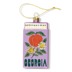 Georgia Matchbook Ornament - Furbish Studio