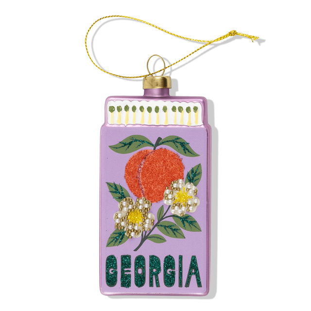 Georgia Matchbook Ornament - Furbish Studio