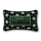 I'm Difficult Needlepoint Pillow