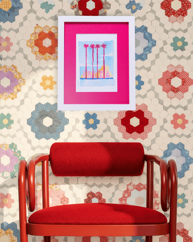 Ibiza Matchbook Art Print - Furbish Studio