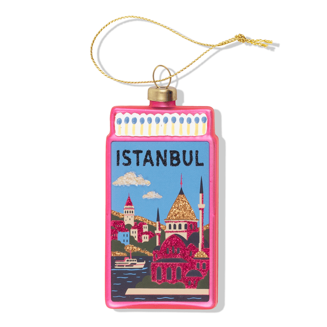 Istanbul Matchbook Ornament - Furbish Studio