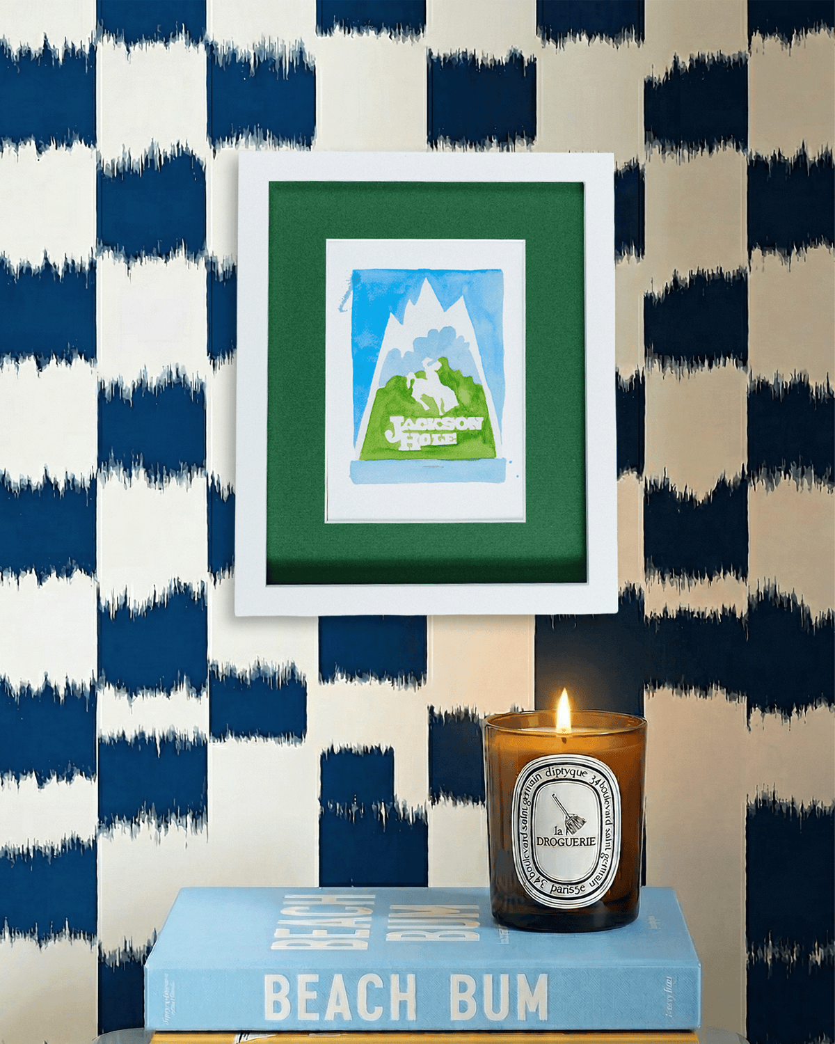 Jackson Hole Matchbook Art Print - Furbish Studio