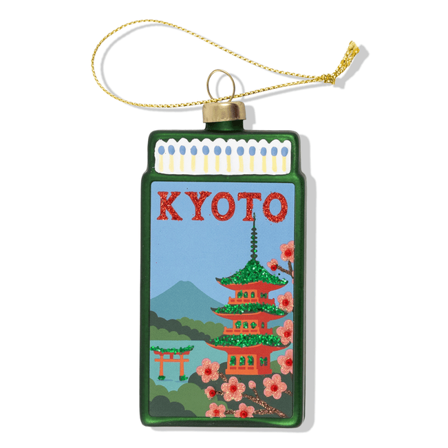 Kyoto Matchbook Ornament - Furbish Studio