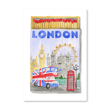 London Matchbook - Furbish Studio