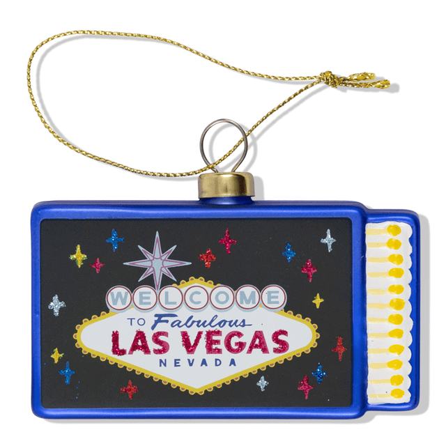 Matchbook Ornament - Las Vegas - Furbish Studio