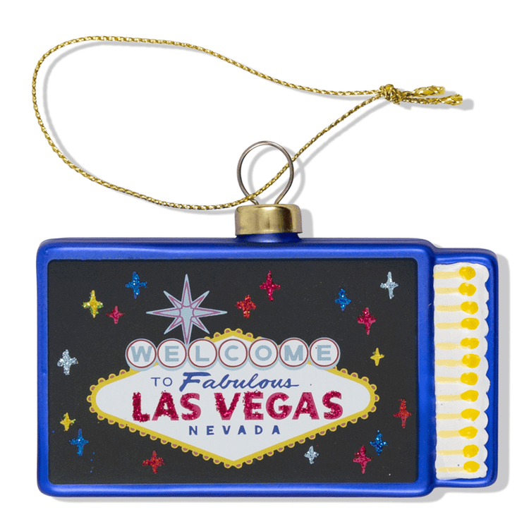 Matchbook Ornament - Las Vegas - Furbish Studio