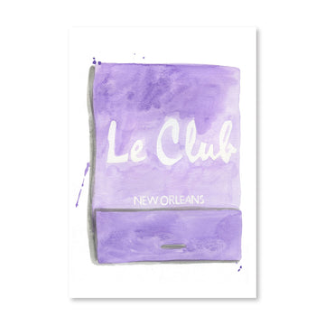 Le Club Matchbook - Furbish Studio