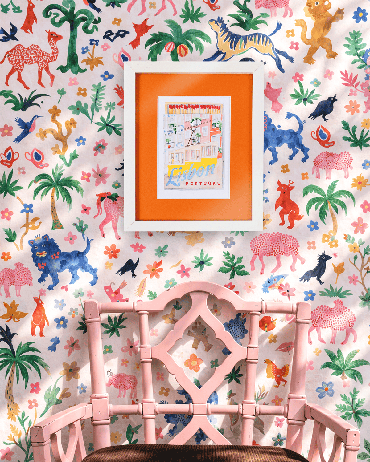 Lisbon Matchbook Art Print - Furbish Studio