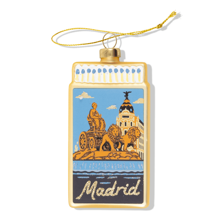 Madrid Matchbook Ornament - Furbish Studio