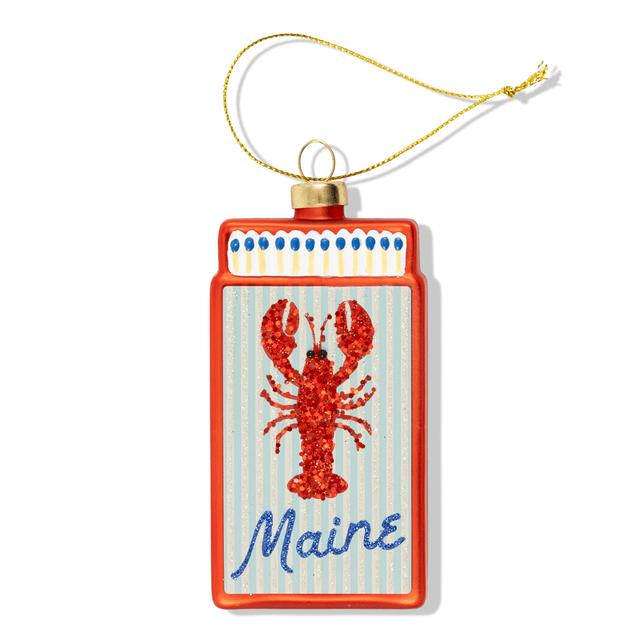Maine Matchbook Ornament - Furbish Studio