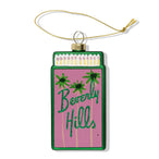 Matchbook Ornament - Beverly Hills - Furbish Studio