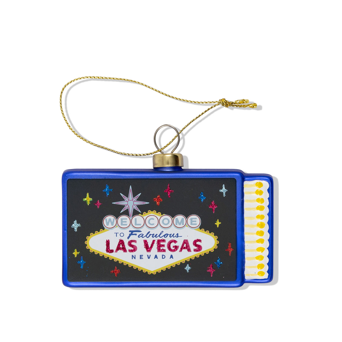 Matchbook Ornament - Las Vegas - Furbish Studio