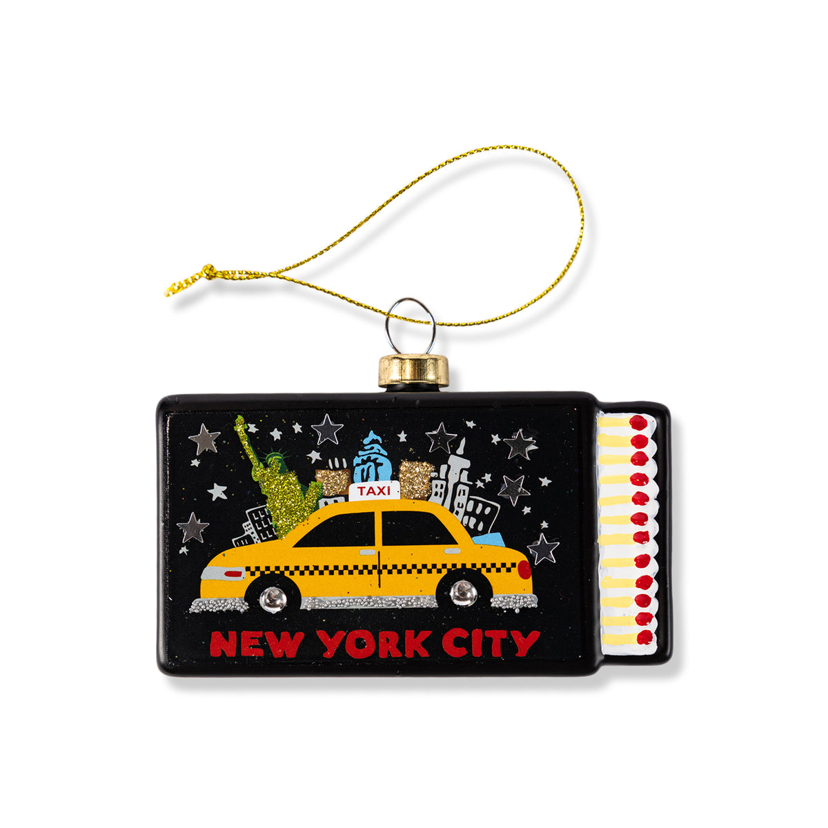 Matchbook Ornament - New York City - Furbish Studio