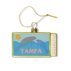 Matchbook Ornament - Tampa - Furbish Studio