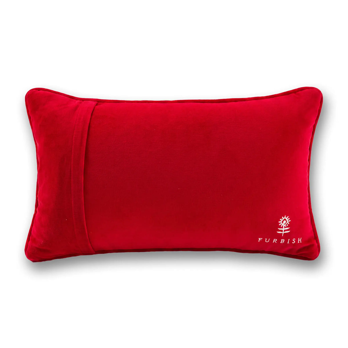 Merry Little Cocktail Needlepoint Pillow - Furbish Studio