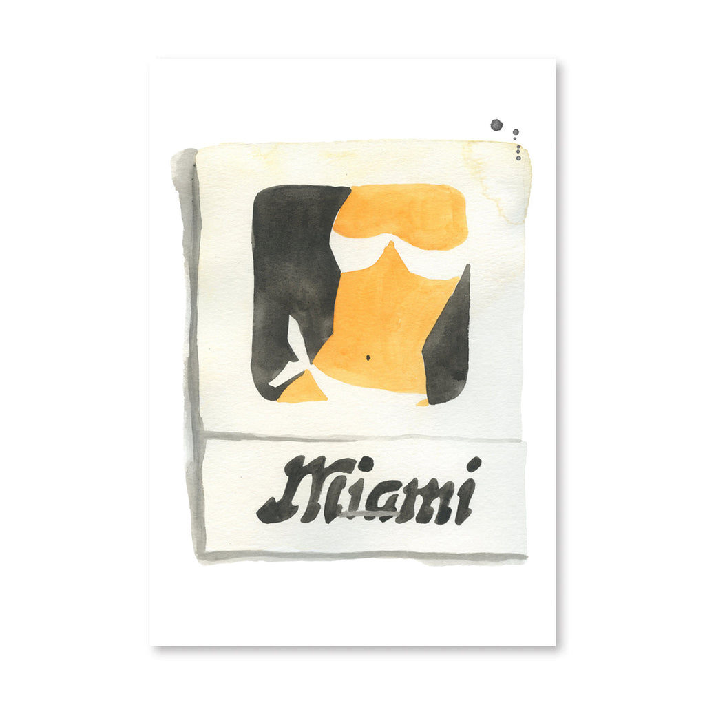 Miami Matchbook - Furbish Studio