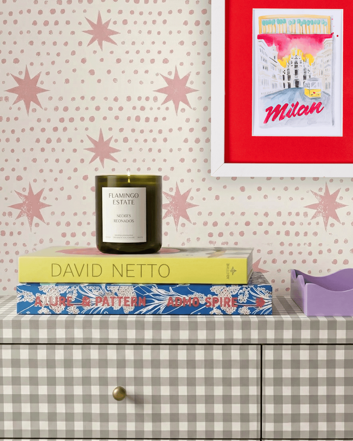 Milan Matchbook Art Print - Furbish Studio