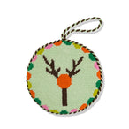 Needlepoint Monogram Ornament - Y - Furbish Studio