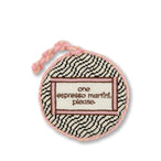 Needlepoint Ornament - Espresso Martini