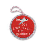Needlepoint Ornament - Fly Economy - Furbish Studio