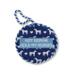 Needlepoint Ornament - Hold My Horses